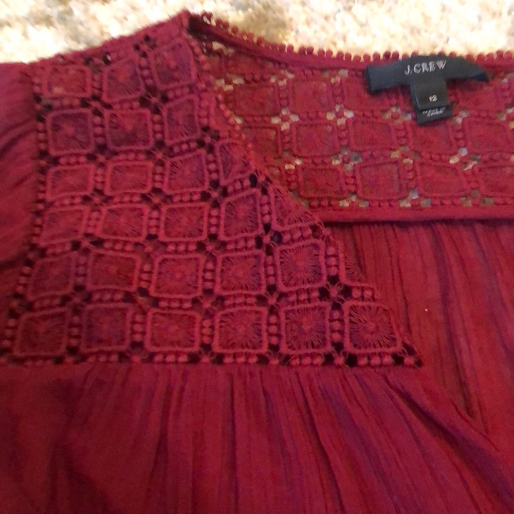 Ruby Red Blouse - image 3